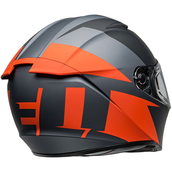 Bell Lithium Shear Matte Grey Orange