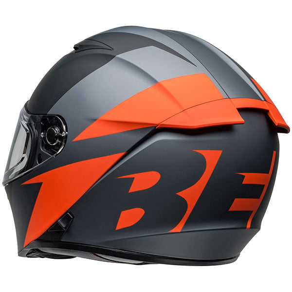 Bell Lithium Shear Matte Grey Orange