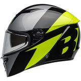 Bell Lithium Shear Metallic Grey Retina Motorcycle Helmet