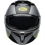 Bell Lithium Shear Metallic Grey Retina Motorcycle Helmet