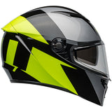 Bell Lithium Shear Metallic Grey Retina Motorcycle Helmet