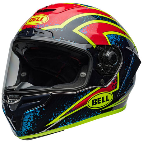 Bell Race Star DLX Flex Xenon Blue Retina
