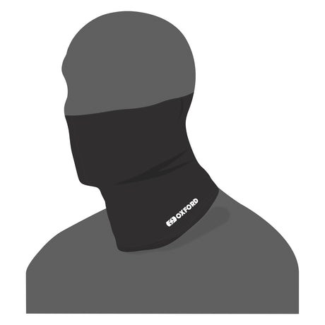 Oxford Motorcycle Neck Tube Fleece Black