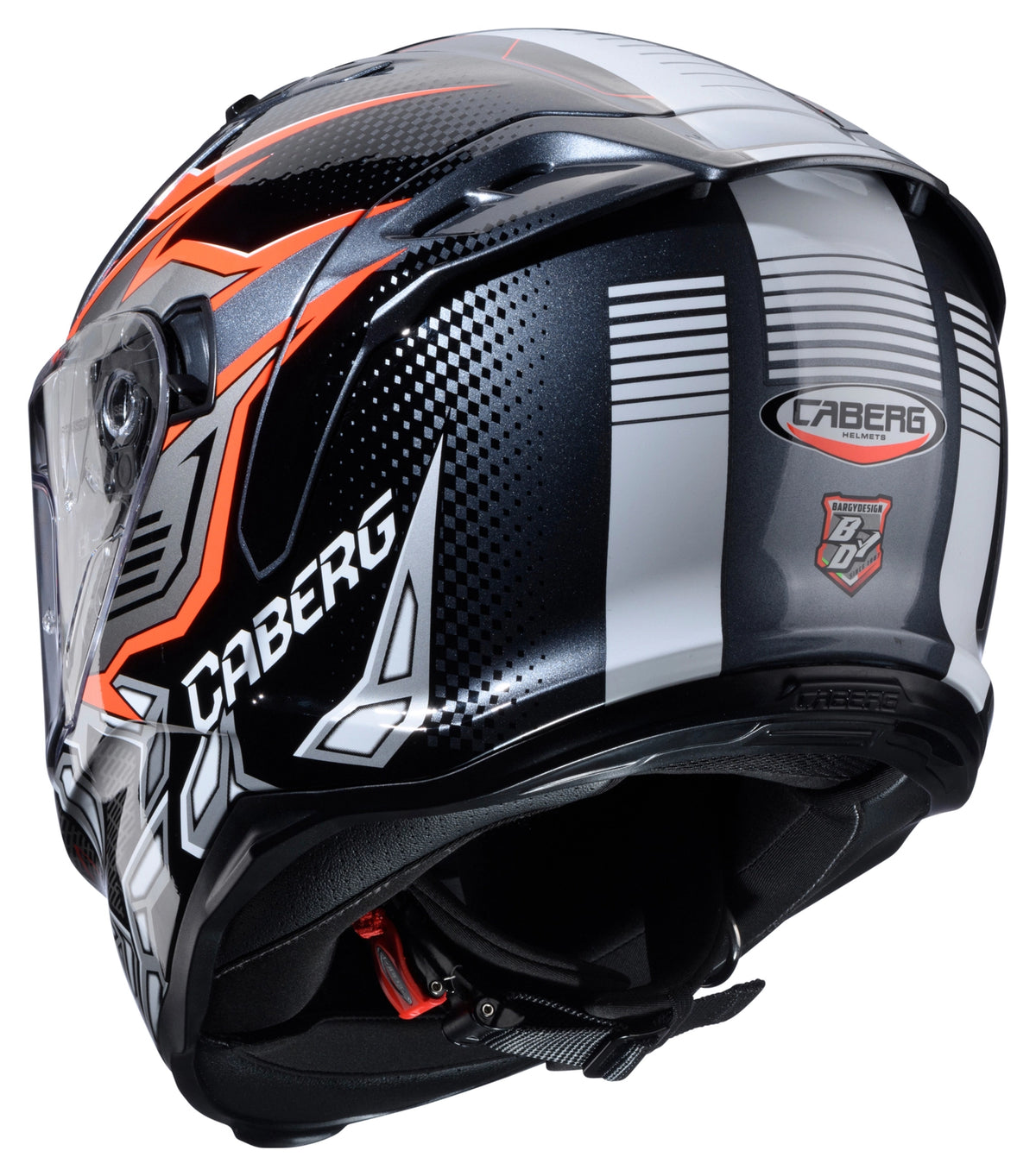 Caberg Avalon X Gurkha Black Grey Fluo Orange Motorcycle Helmet