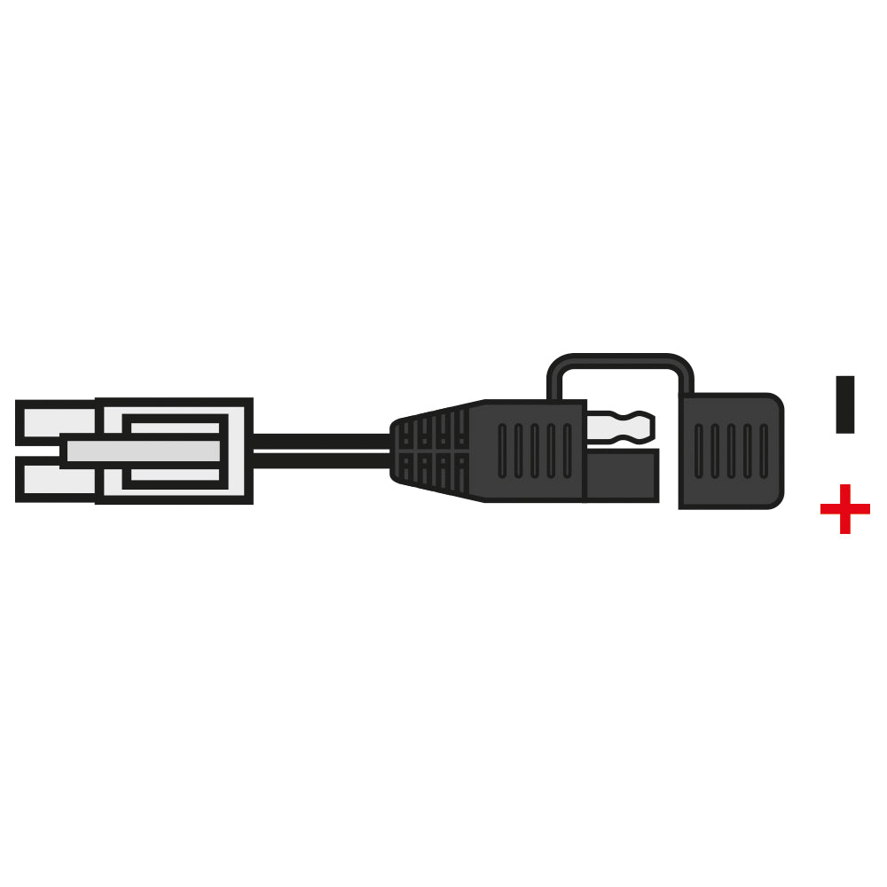 Oxford EL109 SAE adapter to female Oximiser connector