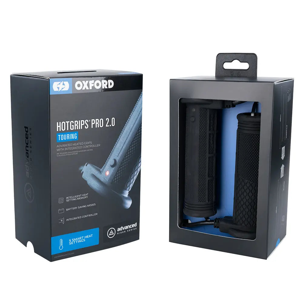Oxford EL401 HotGrips Pro 2.0 Touring Motorcycle Motorbike Heated Handlebar Grips