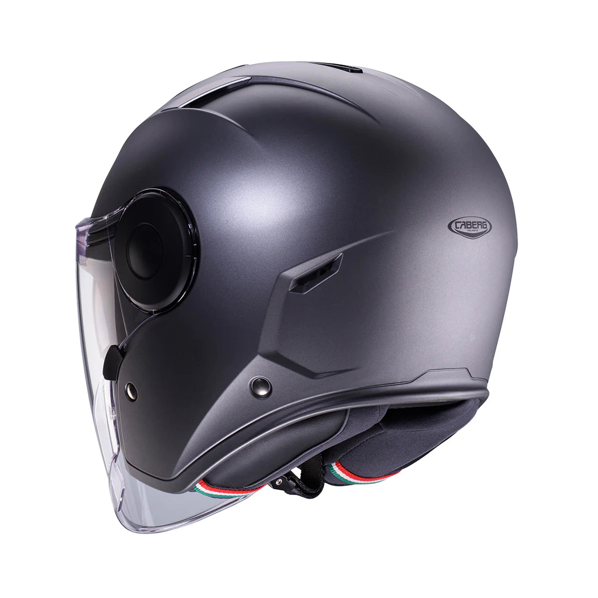 Caberg Soho Matt Gun Metal Motorcycle Helmet