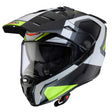 Caberg Tanami Scram Matt Black Grey White Fluo Yellow Motorcycle Helmet 