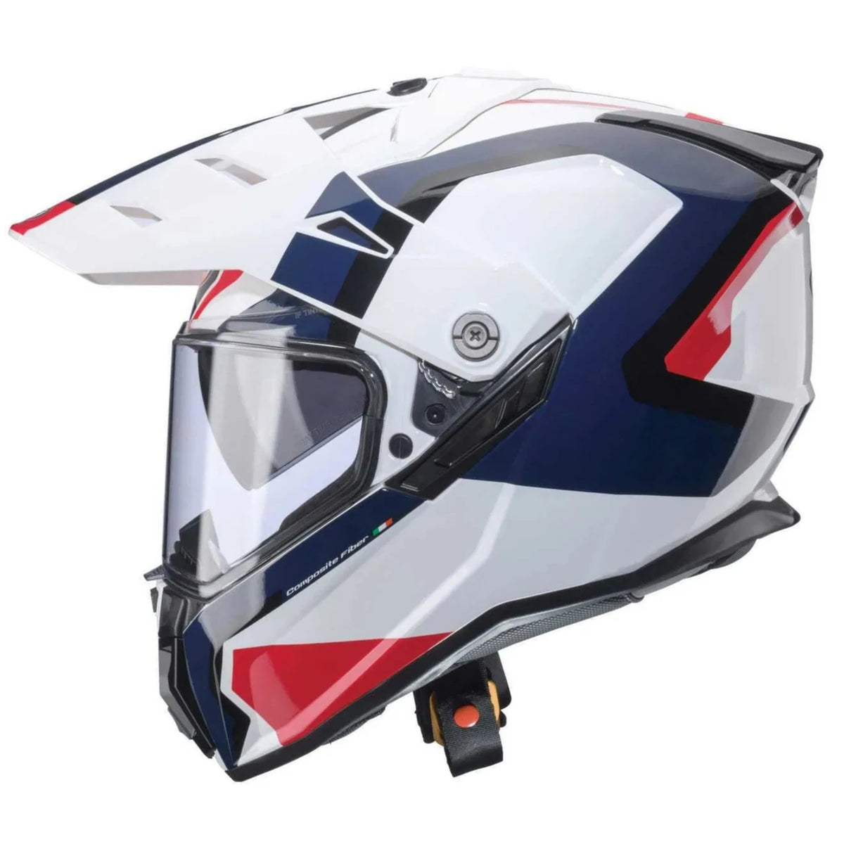 Caberg Tanami Scram White Red Blue Motorcycle Helmet