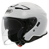 Shoei J-Cruise 3 Plain White Motorcycle Helmet