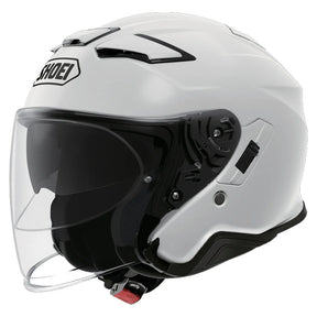 Shoei J-Cruise 3 Plain White Motorcycle Helmet