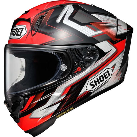 Shoei X-SPR PRO Escalate TC1 Red Motorcycle Helmet