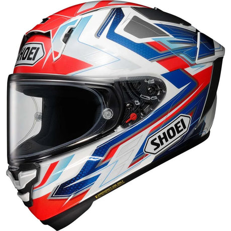 Shoei X-SPR PRO Escalate TC10 Blue Motorcycle Helmet