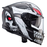 Caberg Avalon X Punk Matt Grey White Red Motorcycle Helmet