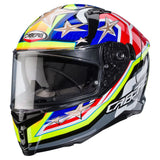 Caberg Avalon X Track Black Yellow Red Blue Motorcycle Helmet