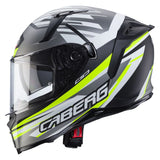 Caberg Avalon X Kira Matt Black Grey Yellow Motorcycle Helmet