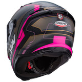 Caberg Avalon X Optic Matt Black Grey Fuchsia Motorcycle Helmet