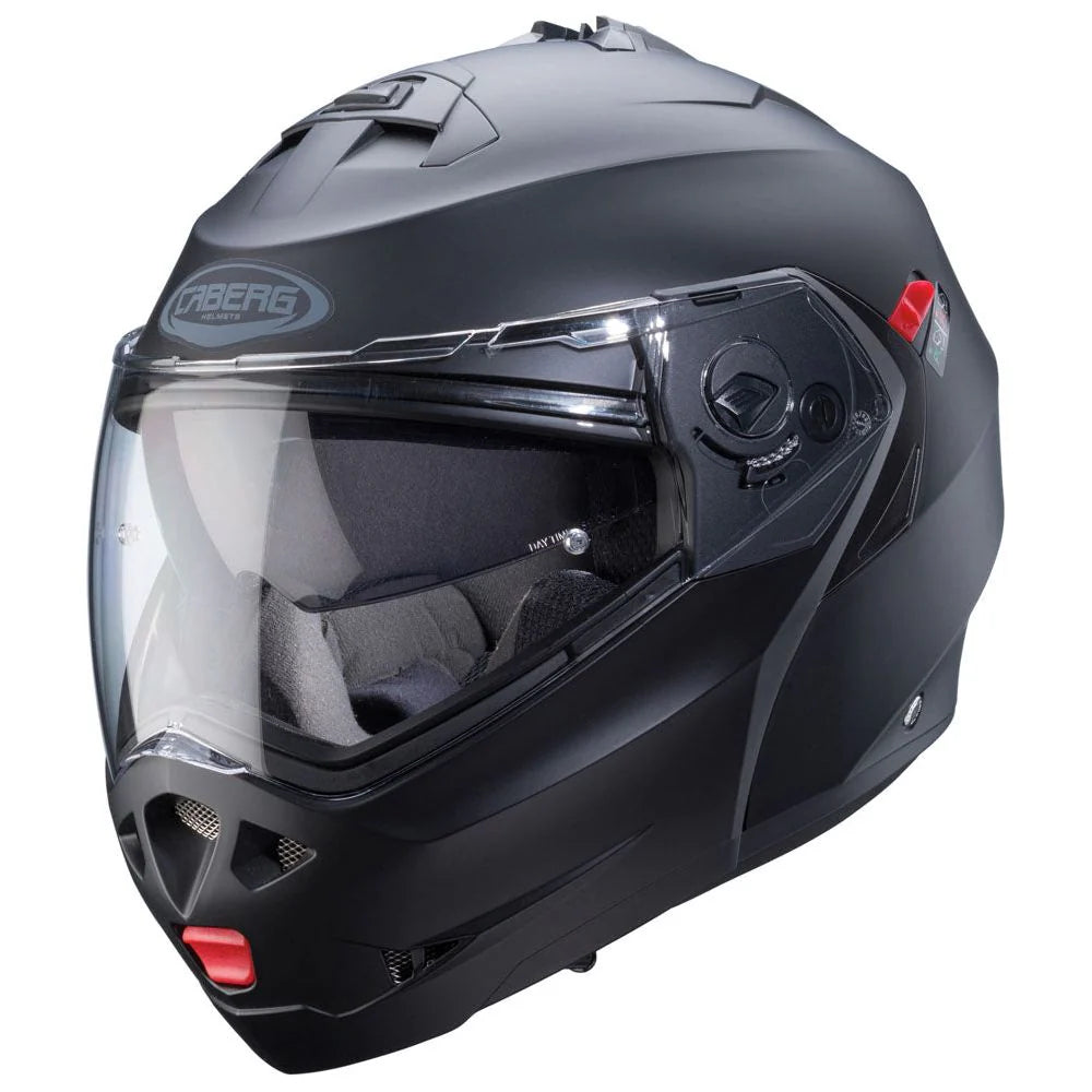 Caberg Duke X Matt Black Motorcycle Helmet – Rider