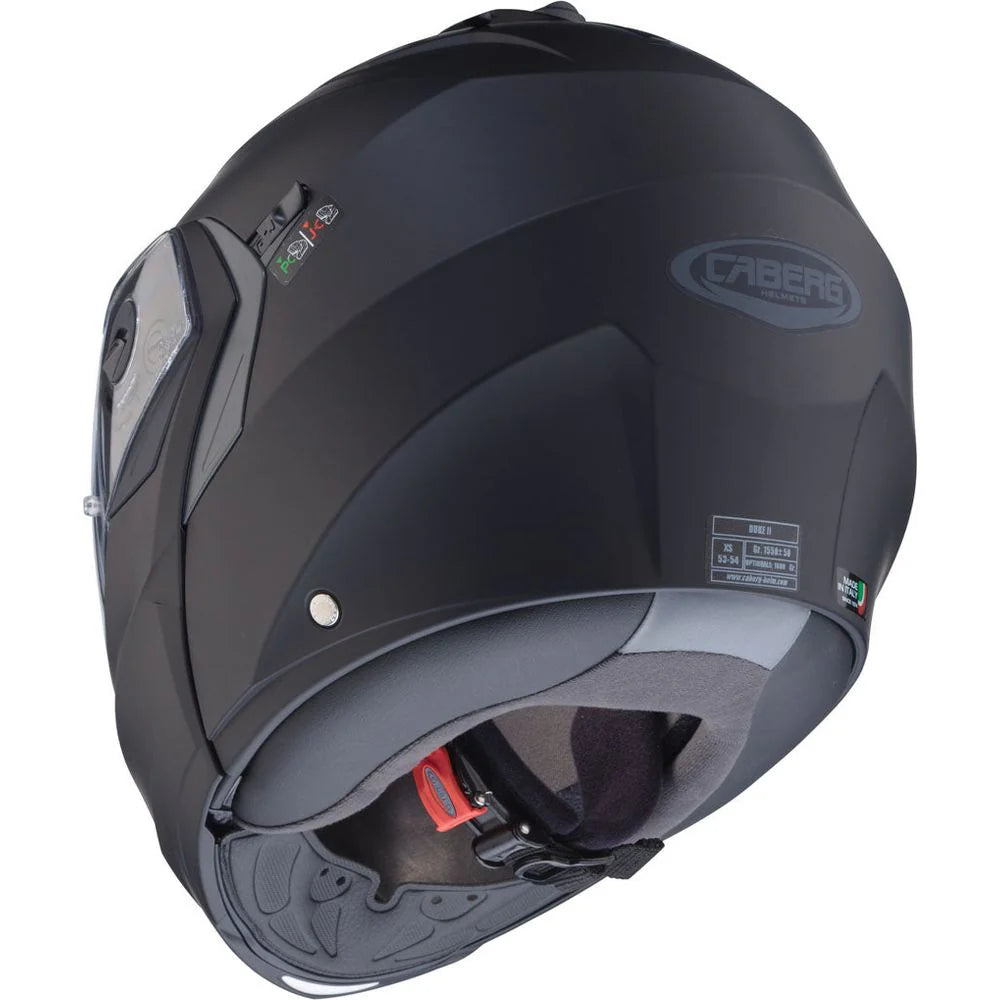 Caberg Duke X Plain Matt Black Motorcycle Helmet