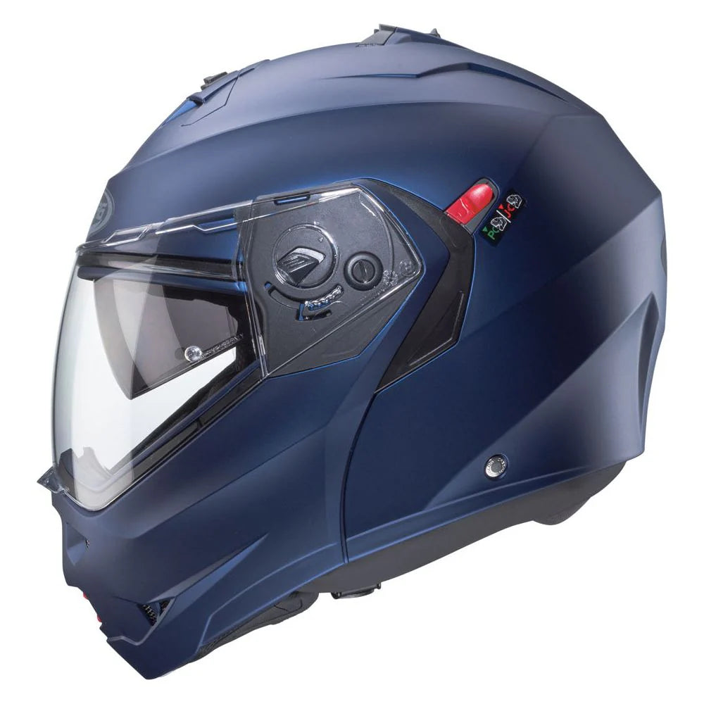 Caberg Duke X Plain Matt Blue Motorcycle Helmet
