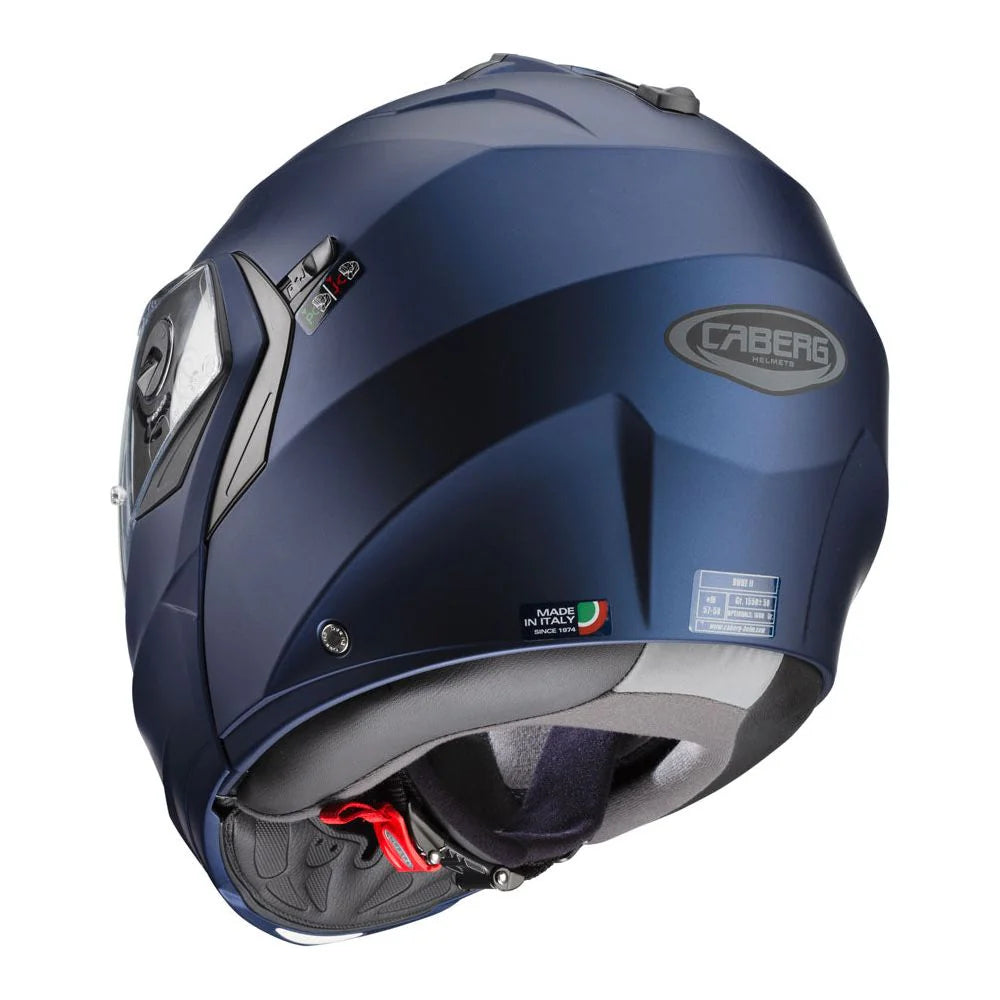 Caberg Duke X Plain Matt Blue Motorcycle Helmet