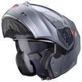 Caberg Duke X Plain Matt Gun Metal Grey Motorcycle Helmet