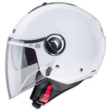 Caberg Riviera V4X Plain White Motorcycle Helmet