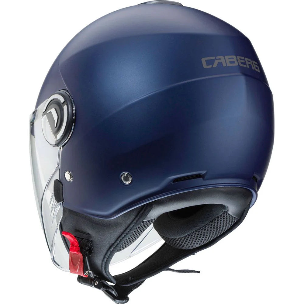 Caberg Riviera V4X Plain Matt Blue Motorcycle Helmet