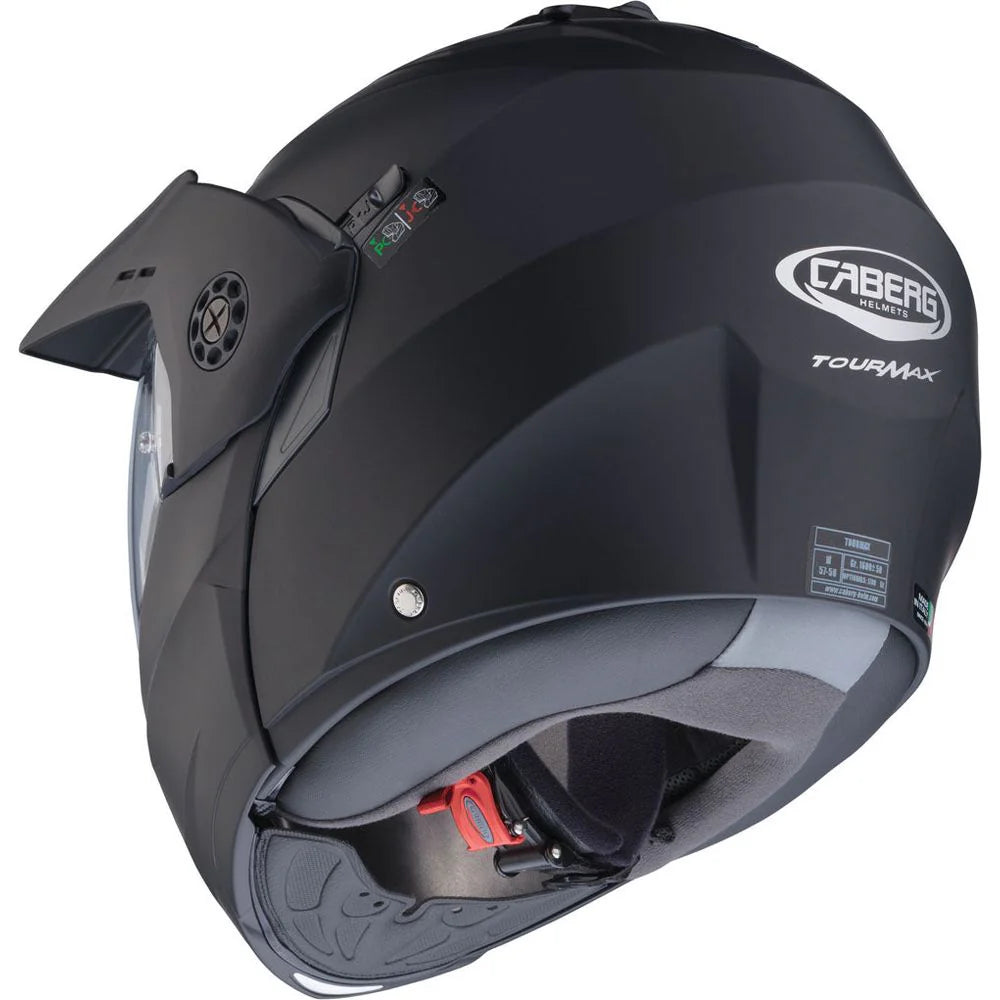 Caberg Tourmax X Plain Matt Black Motorcycle Helmet