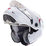 Caberg Tourmax X White Metal Motorcycle Helmet