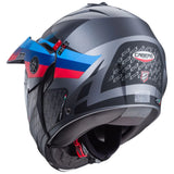 Caberg Tourmax X Sarabe Matt Gun Black Blue Red Motorcycle Helmet