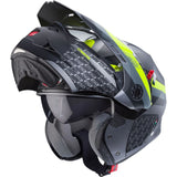 Caberg Tourmax X Sarabe Matt Gun Black Yellow Motorcycle Helmet