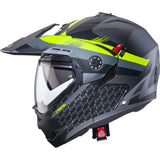 Caberg Tourmax X Sarabe Matt Gun Black Yellow Motorcycle Helmet