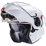 Caberg Duke Evo White Metal Motorcycle Helmet