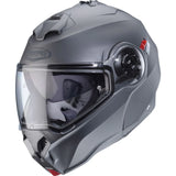 Caberg Duke Evo Plain Matt Gun Metal Motorcycle Helmet 