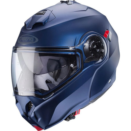 Caberg Duke Evo Plain Matt Blue Motorcycle Helmet 