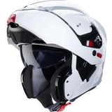 Caberg Horus X Plain Metal White Motorcycle Helmet