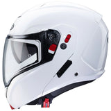 Caberg Horus X Plain Metal White Motorcycle Helmet