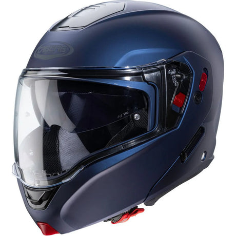 Caberg Horus X Plain Matt Blue Motorcycle Helmet 