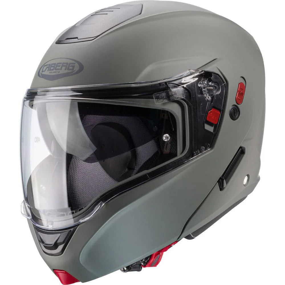 Caberg Horus X Plain Matt Grey Kamo Motorcycle Helmet