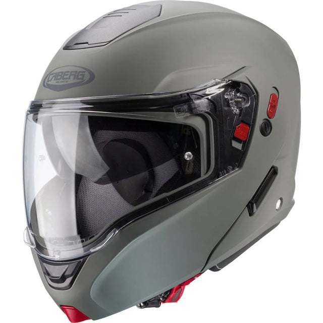 Caberg Horus X Plain Matt Grey Kamo Motorcycle Helmet