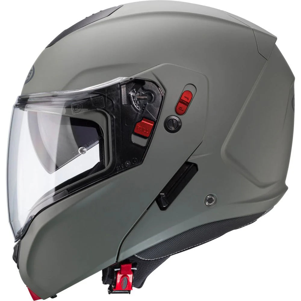Caberg Horus X Plain Matt Grey Kamo Motorcycle Helmet