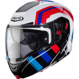 Caberg Horus X Road White Red Blue Motorcycle Helmet