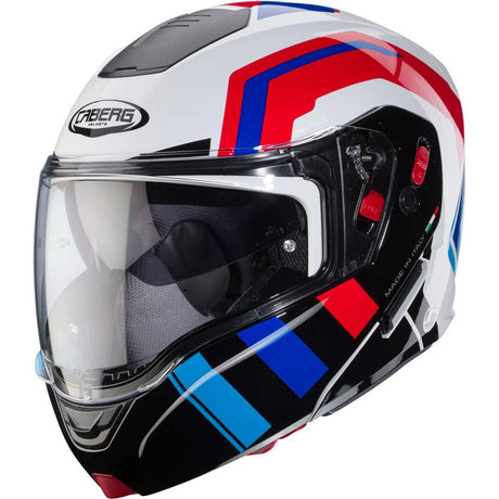 Caberg Horus X Road White Red Blue Motorcycle Helmet