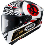 Shoei X-SPR PRO Motegi 4 TC1 White Motorcycle Helmet