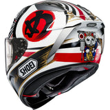 Shoei X-SPR PRO Motegi 4 TC1 White Motorcycle Helmet