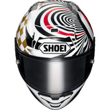 Shoei X-SPR PRO Motegi 4 TC1 White Motorcycle Helmet