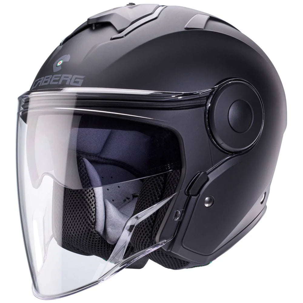 Caberg Soho Matt Black Motorcycle Helmet