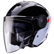 Caberg Soho Zephir Black Grey Red Motorcycle Helmet 