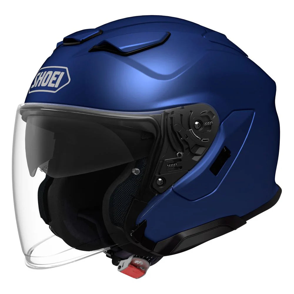 Shoei J-Cruise 3 Matt Blue Metallic Motorcycle Helmet